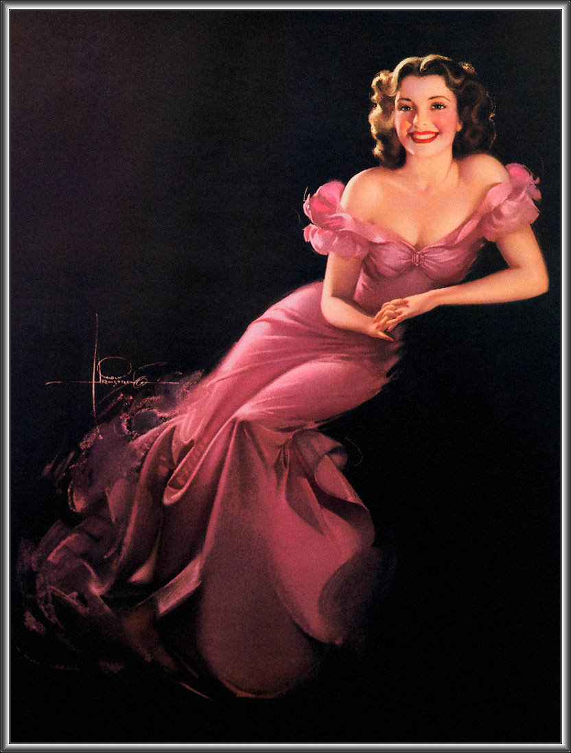 Армстронг Рольф. Девушка в розовом платье