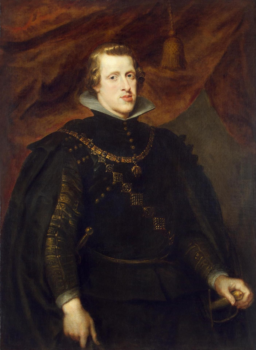 Питер Пауль Рубенс. Портрет короля Филиппа IV