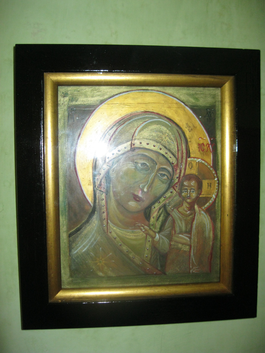 Olga Evgenevna Klimova. Икона "Образ Пресвятой Богородицы Казанская"