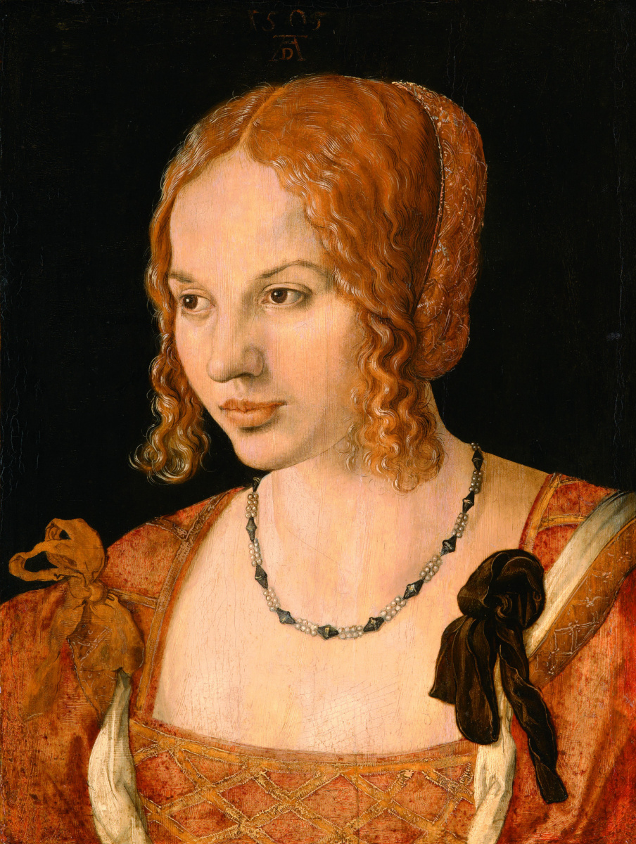 Альбрехт Дюрер. Портрет молодой венецианской женщины