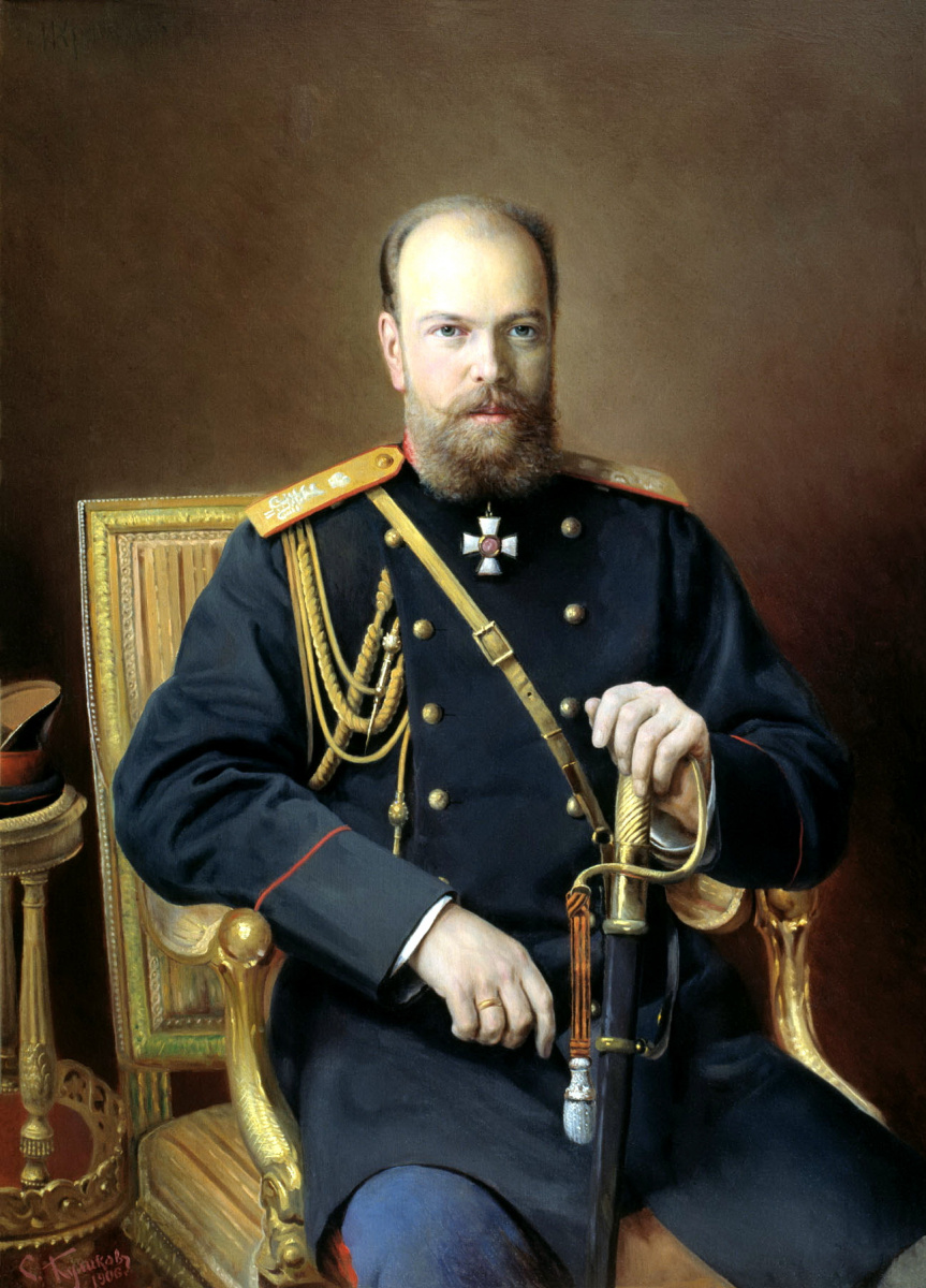 Иван Семенович Куликов. Портрет Александра III