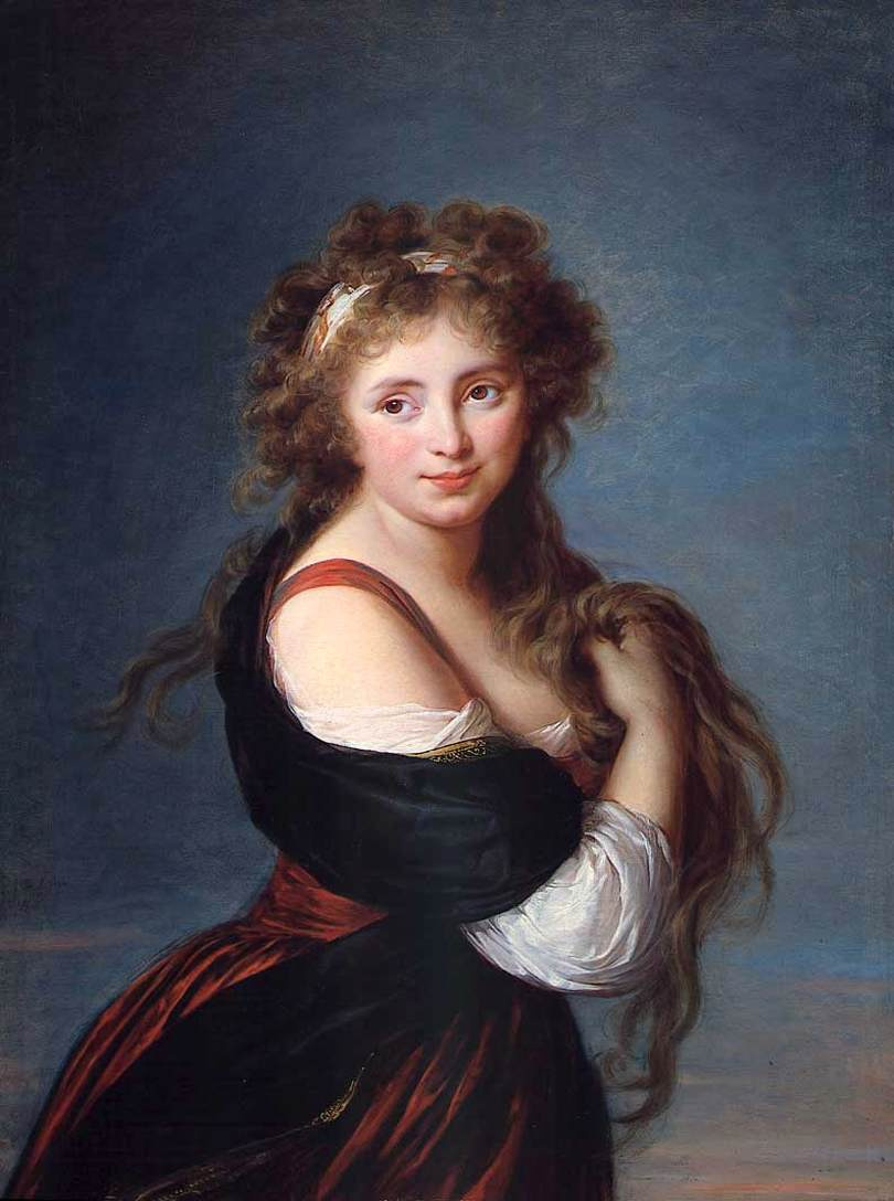 Элизабет Виже-Лебрен. Портрет маркизы Габриэллы Ролан