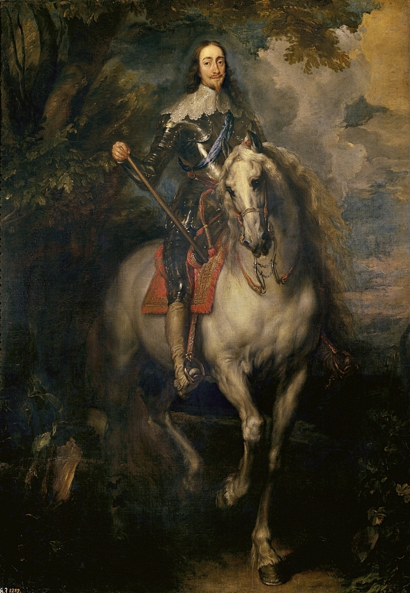 Антонис ван Дейк. Конный портрет Карла I, короля Англии