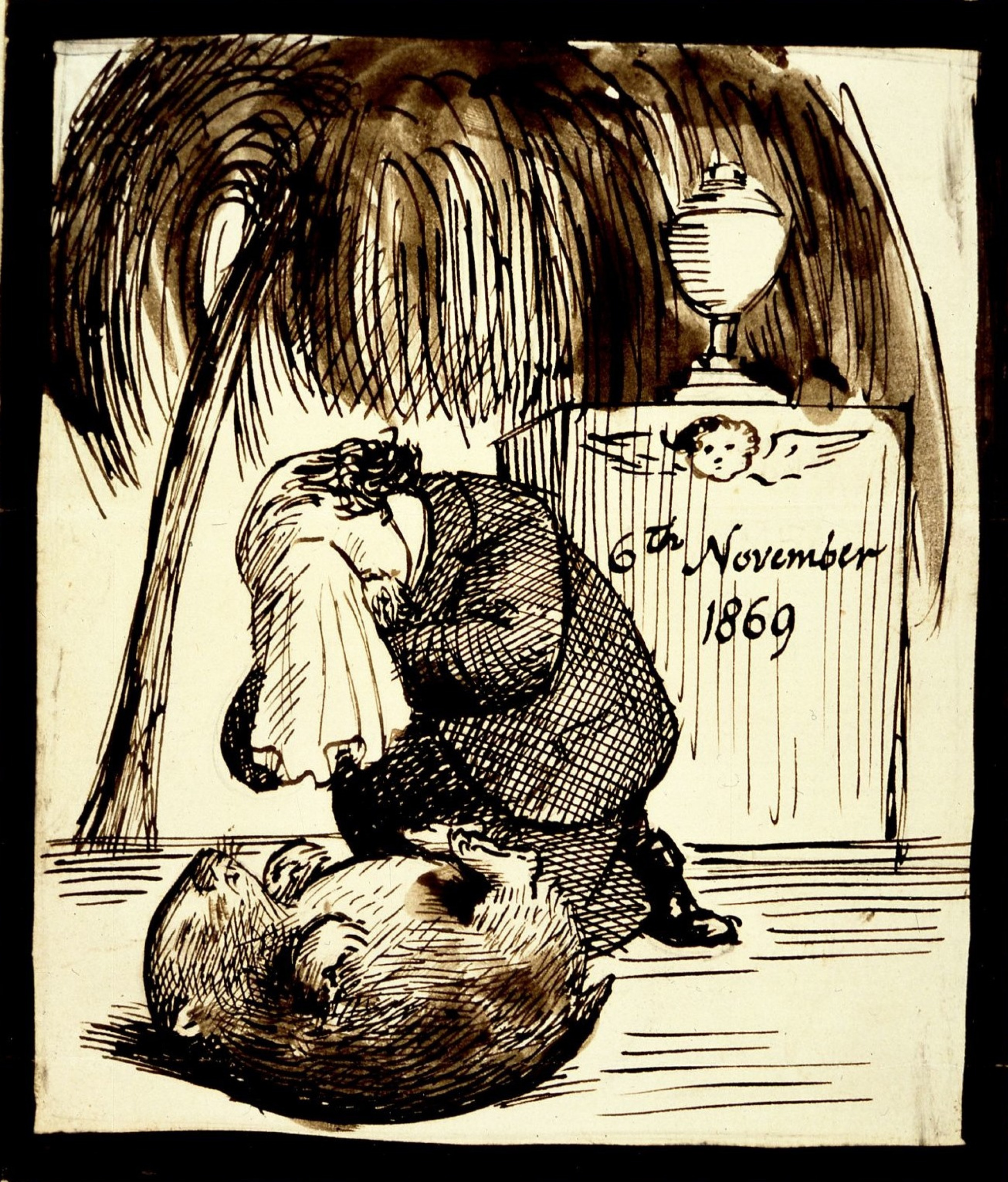 Dante Gabriel Rossetti Rossetti mourns the wombat: Description of ...