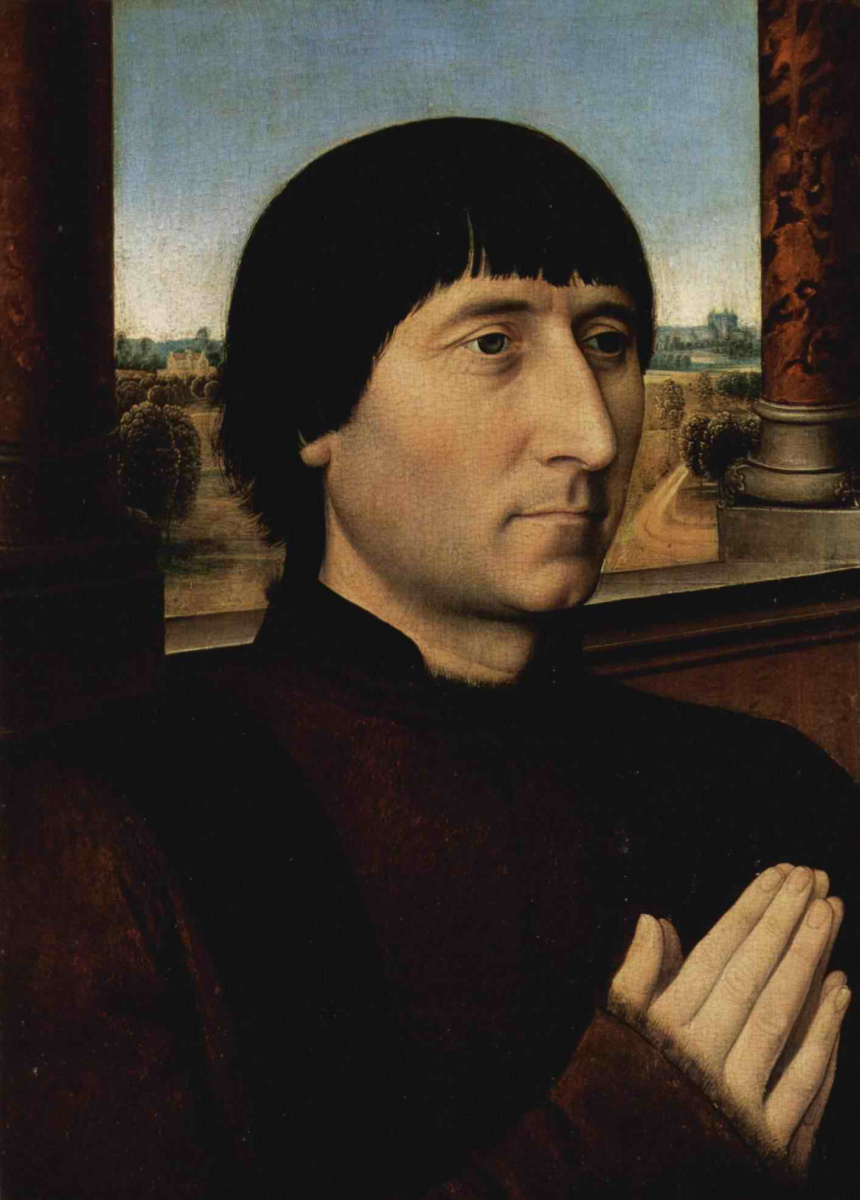 Ганс Мемлинг. Портрет Виллема Мореля, мэра Брюгге с 1478 по 1483 год