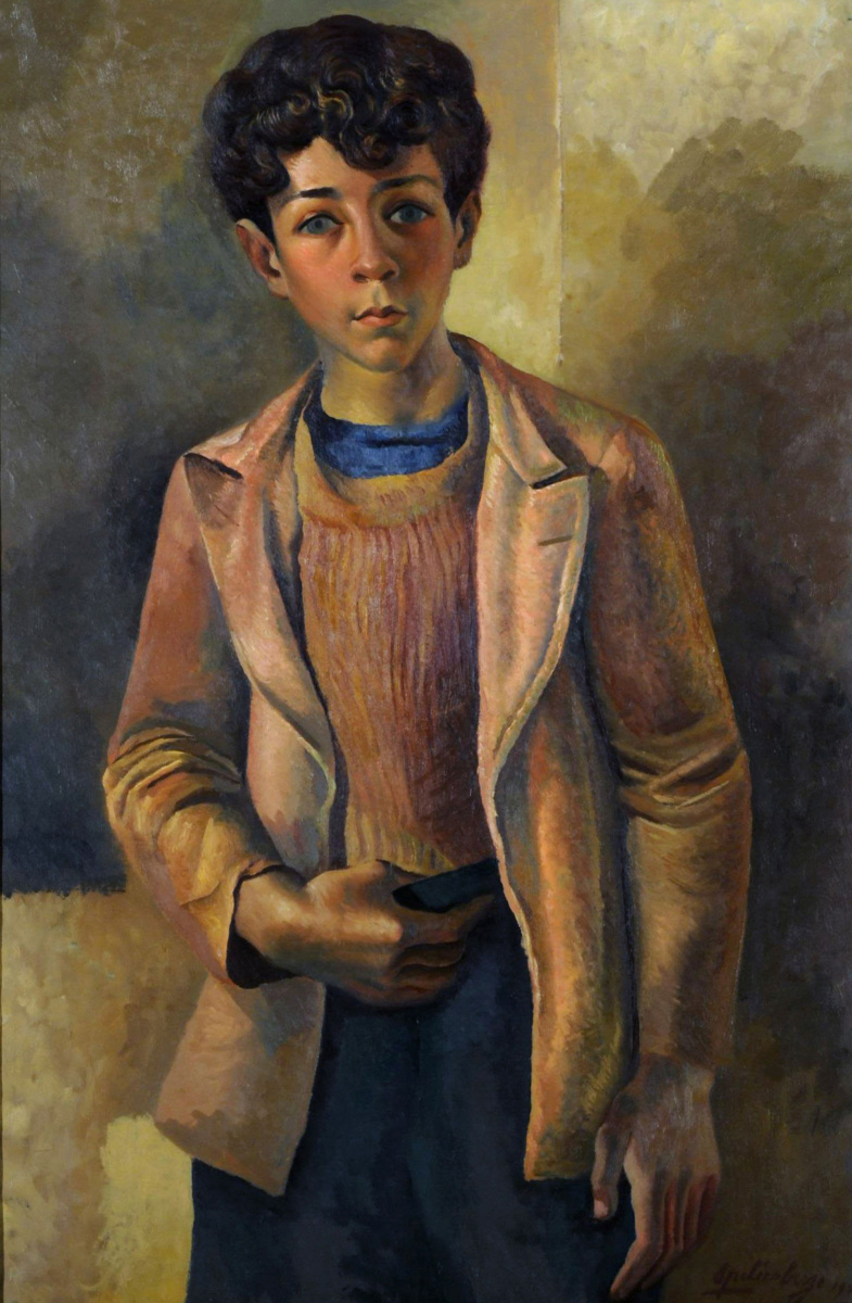 Лино Энеа Спилимберго. Рисунок мальчика или портрет