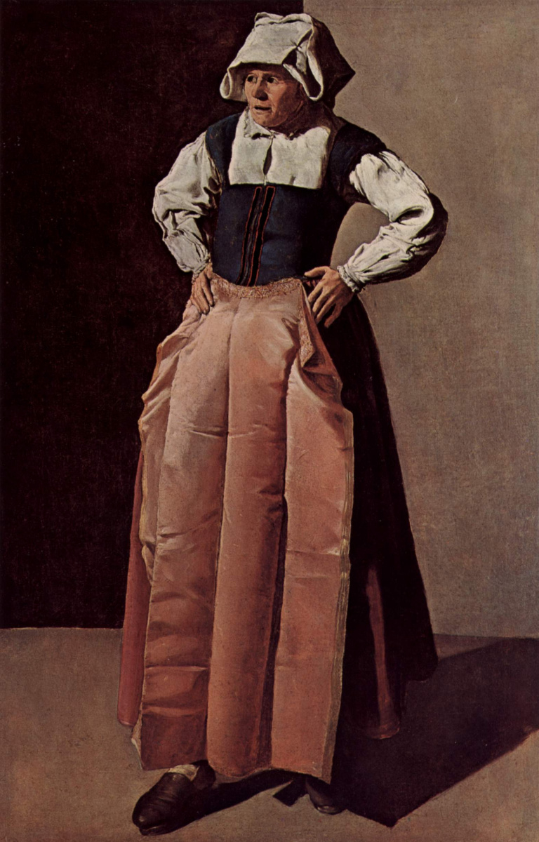 Жорж де Латур. Портрет пожилой женщины