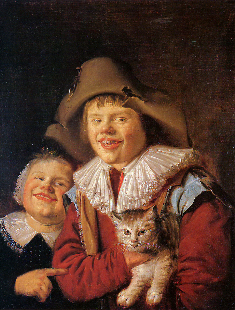 Ян Минсе Молинар. Ребенок и кот