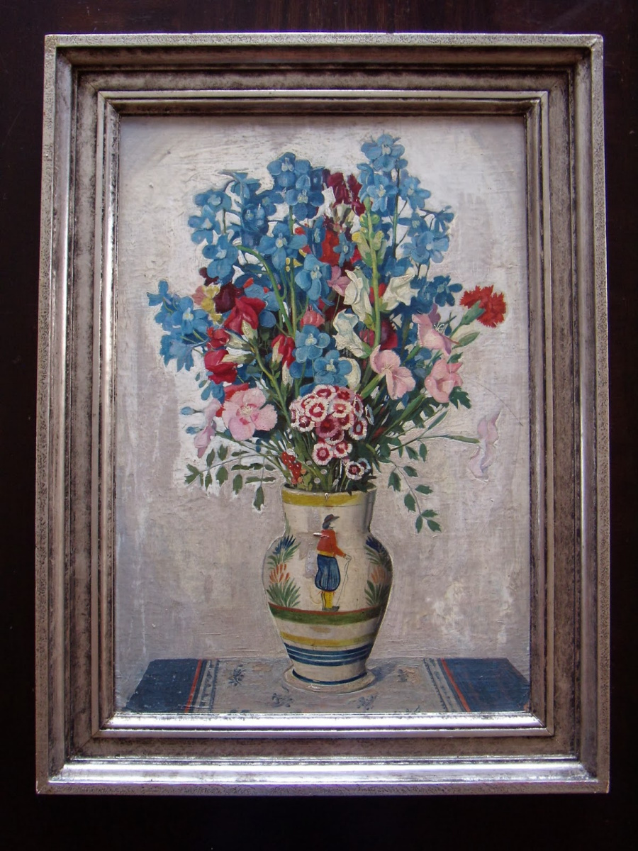 Ulrik Hendriksen. Натюрморт с цветами.