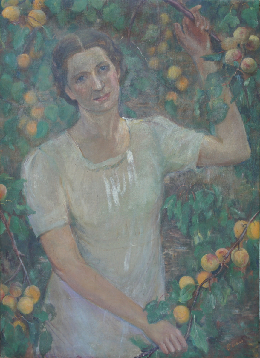 Антонина Петровна Рылло. Девушка в саду