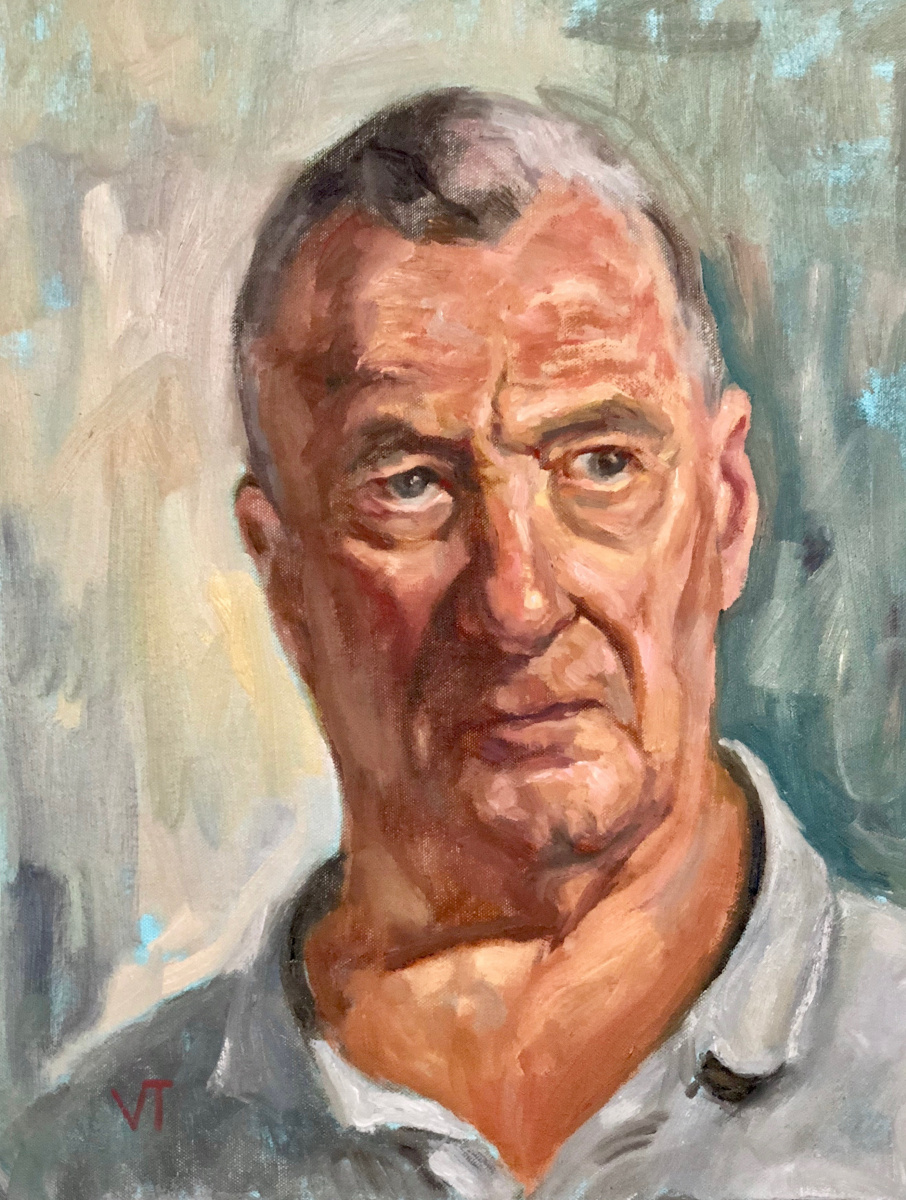 Vladimir Tsyskin. Portrait, study