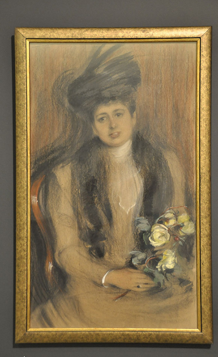 Елена Андреевна Киселева. Портрет Александры Шварц, 1900-е