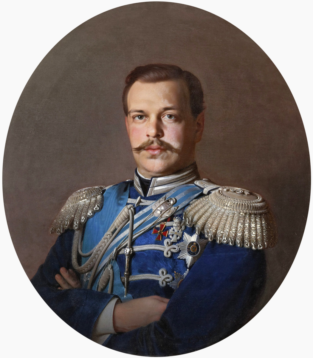 画作描述 沙皇亚历山大三世的肖像