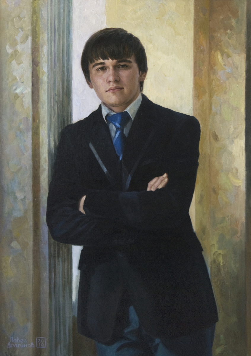 Павел Драгунов. Портрет молодого человека