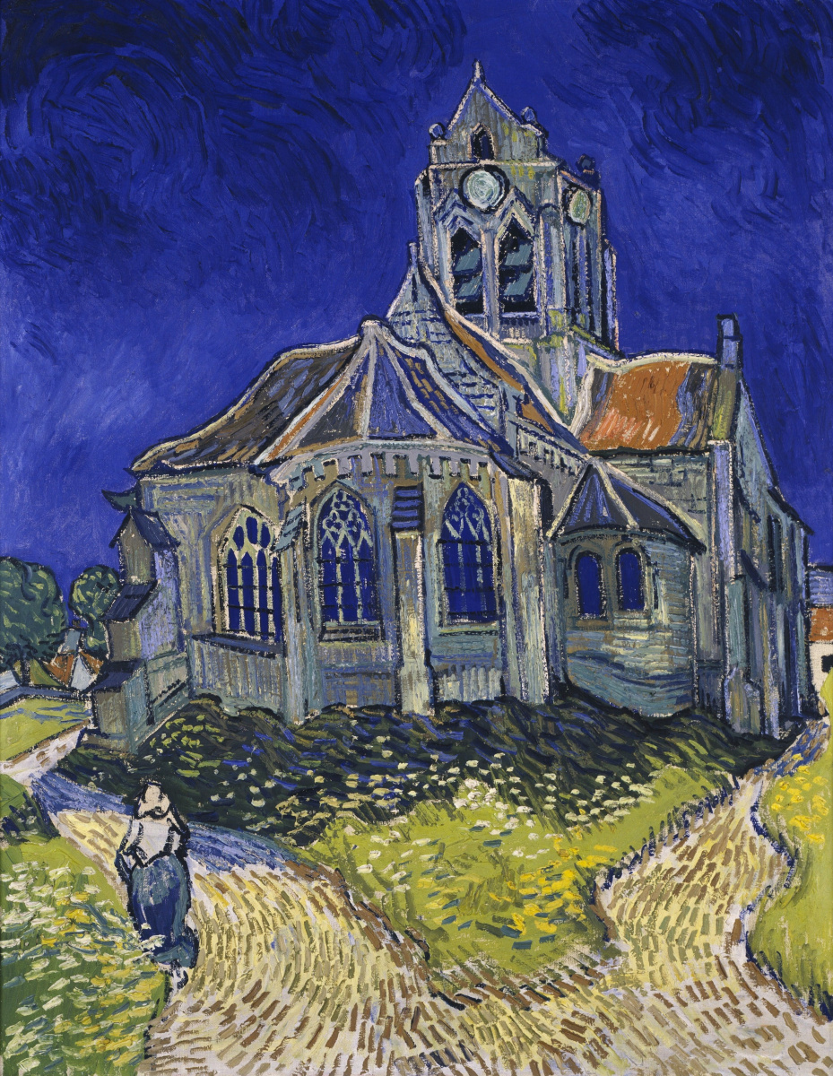 vincent van gogh the church in auvers