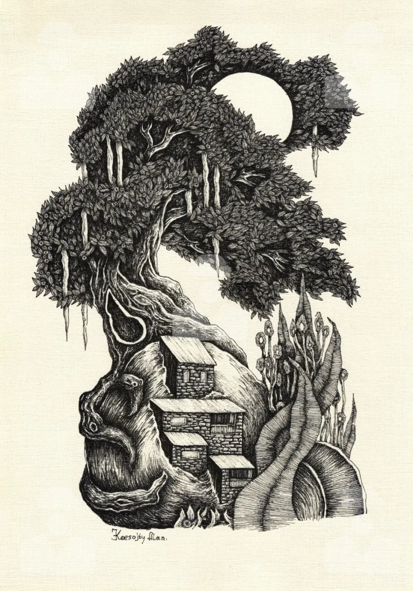 Alan Алан Kæsojty Касоев. Дом под кроной вечности Alan Алан Kæsojty Касоев. Дом под кроной вечности