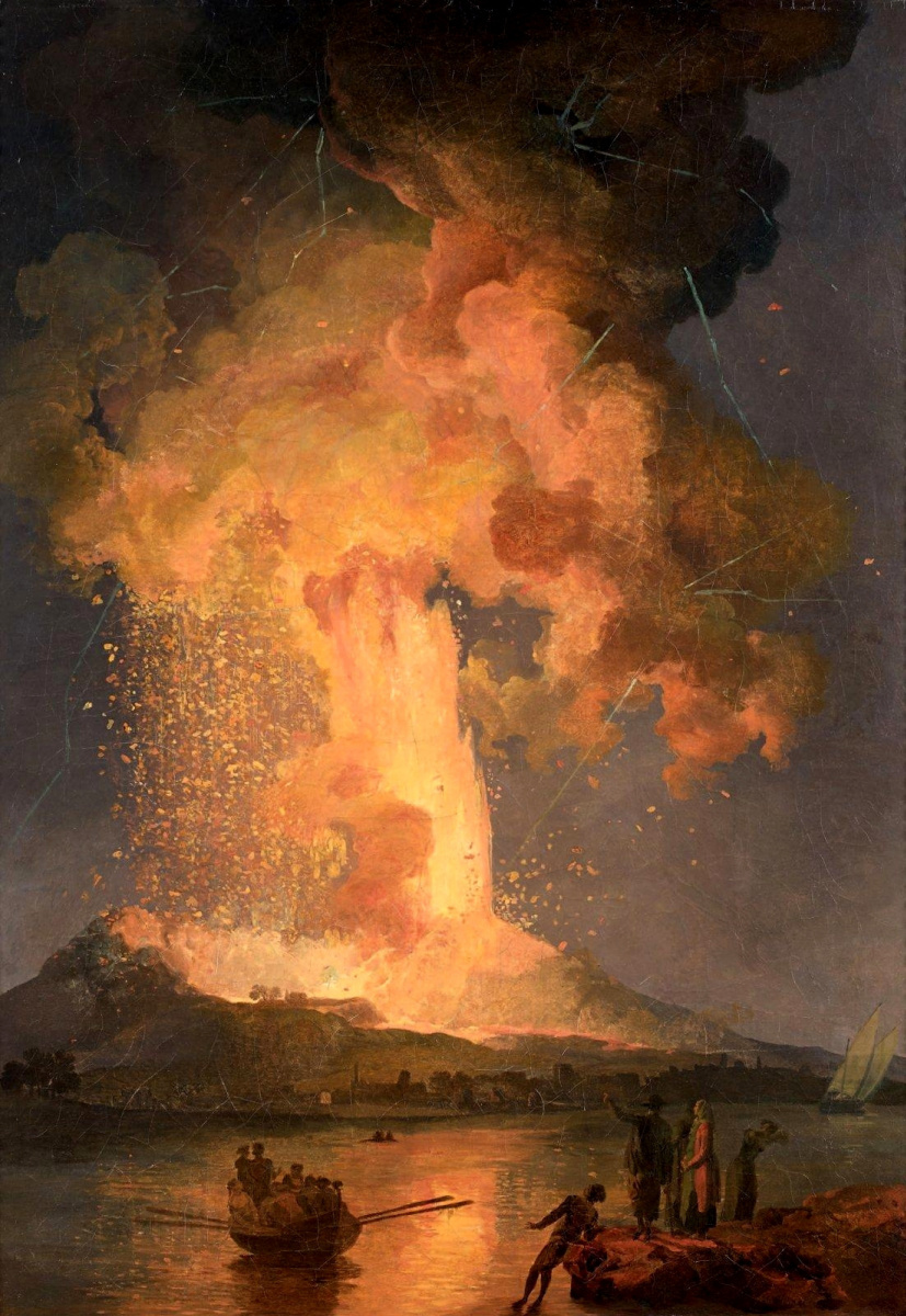 Пьер-Жак Волер. Извержение Везувия в 1779 году.