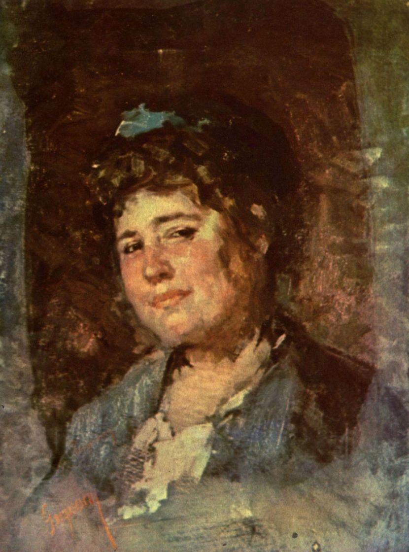 Николае Григореску. Женский портрет