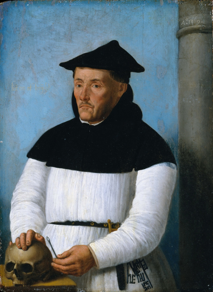 Неизвестный художник. Нидерландская школа. 1569 Портрет хирурга.