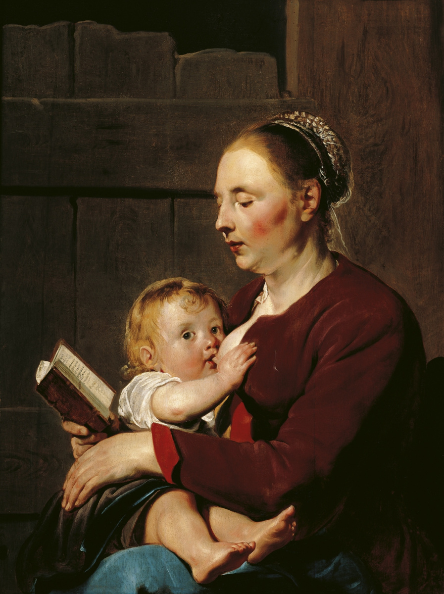Франс Питерс де Греббер. Мать с ребенком. 1622