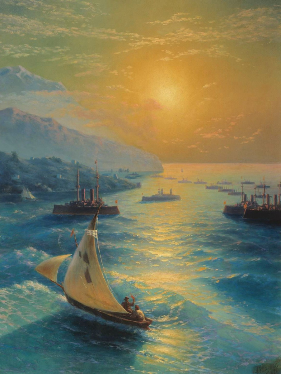 honoring aivazovsky on the occasion of his 80th birthday