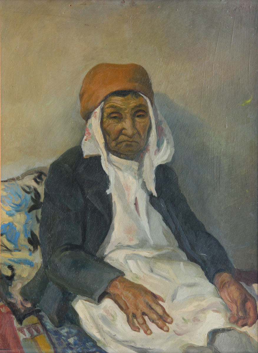Ильяс Васыгович Усманов. Портрет бабушки