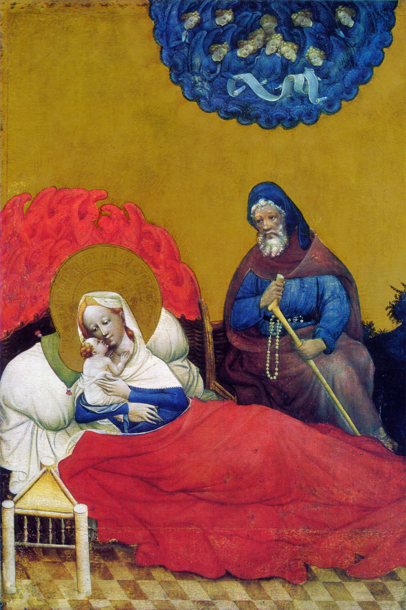 Конрад фон Зост. Алтарь Святой Марии. Фрагмент: Рождество Иисуса