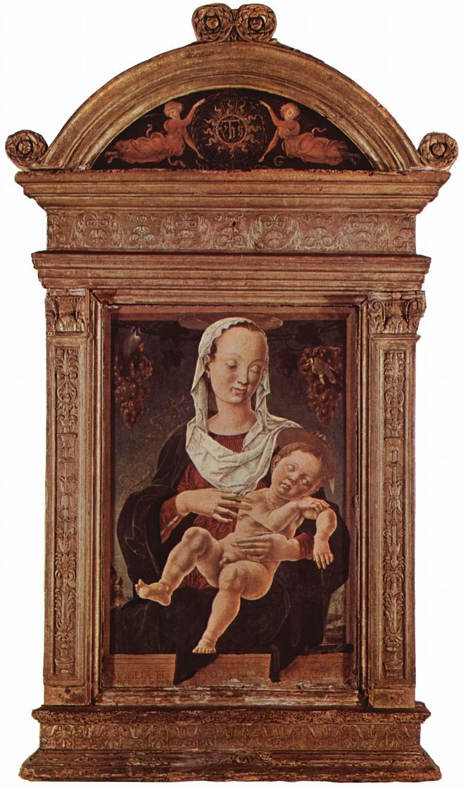 Козимо Тура. Мария с младенцем