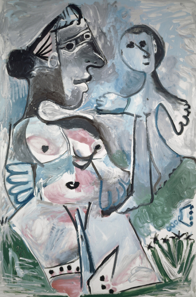 Пабло Пикассо. Венера и Амур