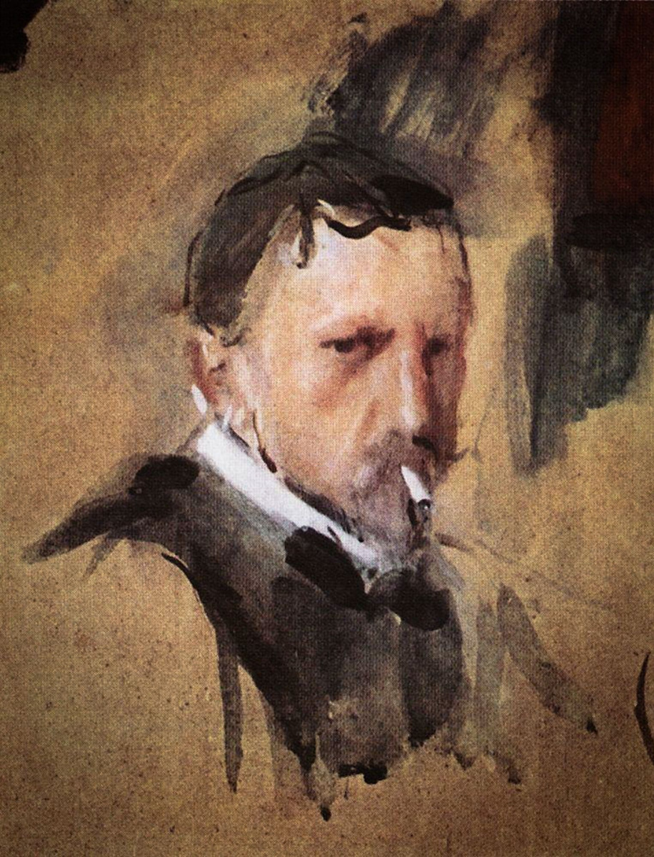 Valentin Serov. Self portrait