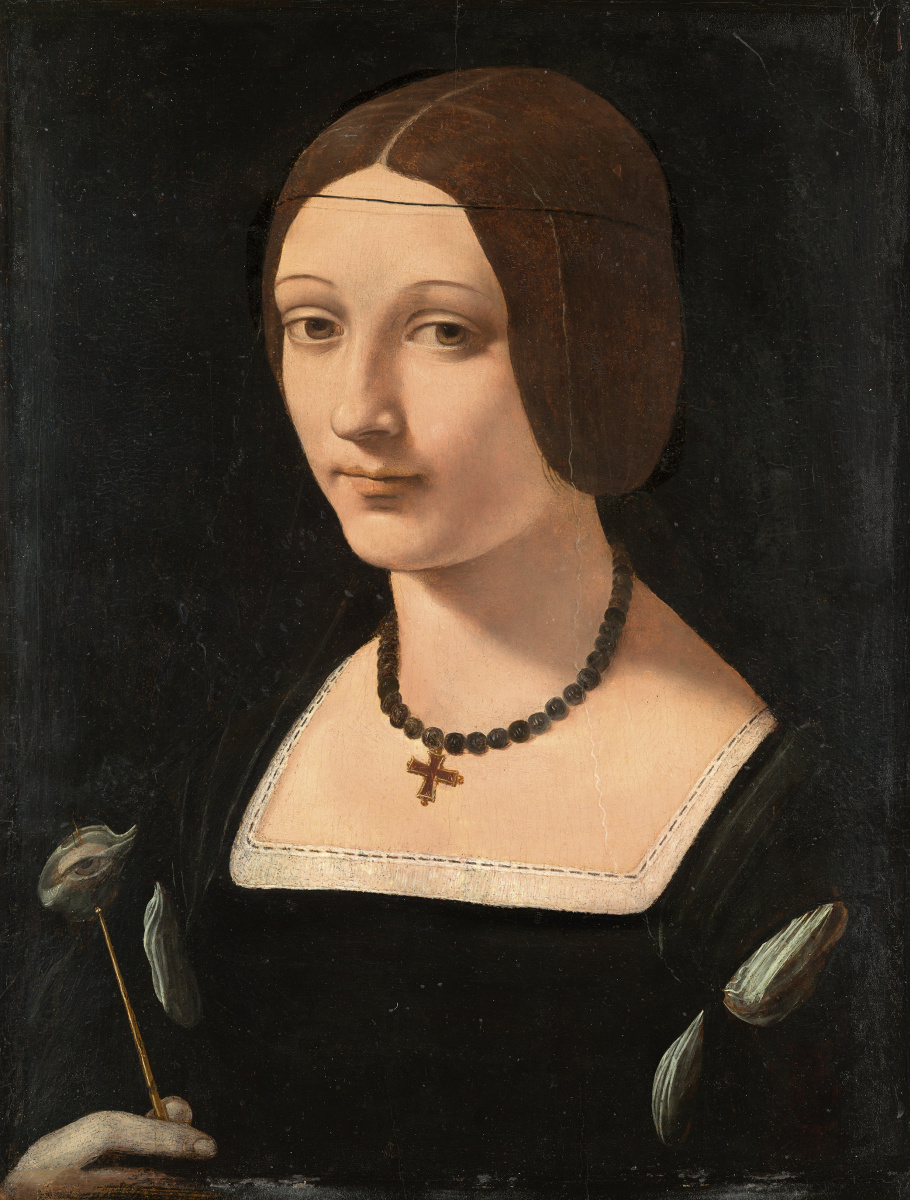 Джованни Антонио Больтраффио. Портрет дамы в образе святой Лючии