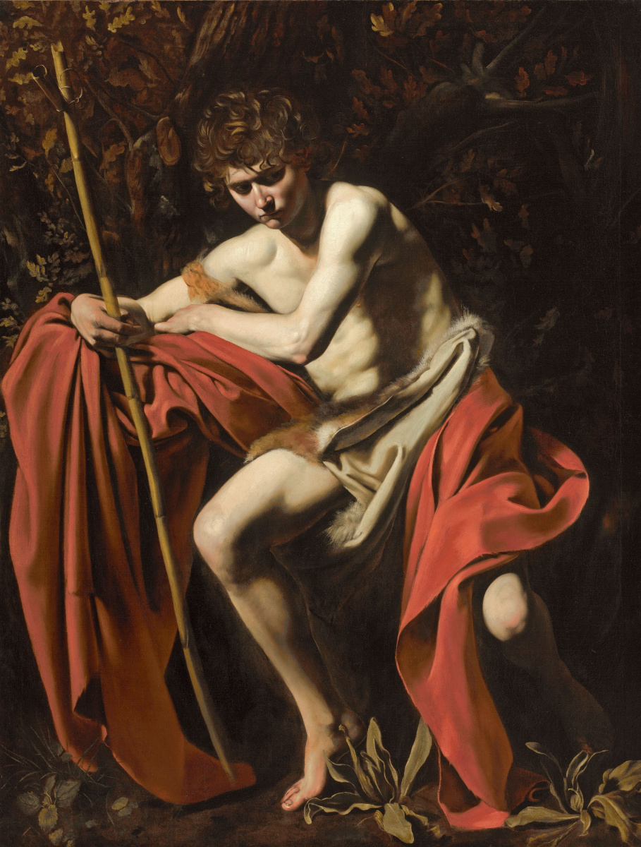 Микеланджело Меризи де Караваджо. Святой Иоанн Креститель в пустыне