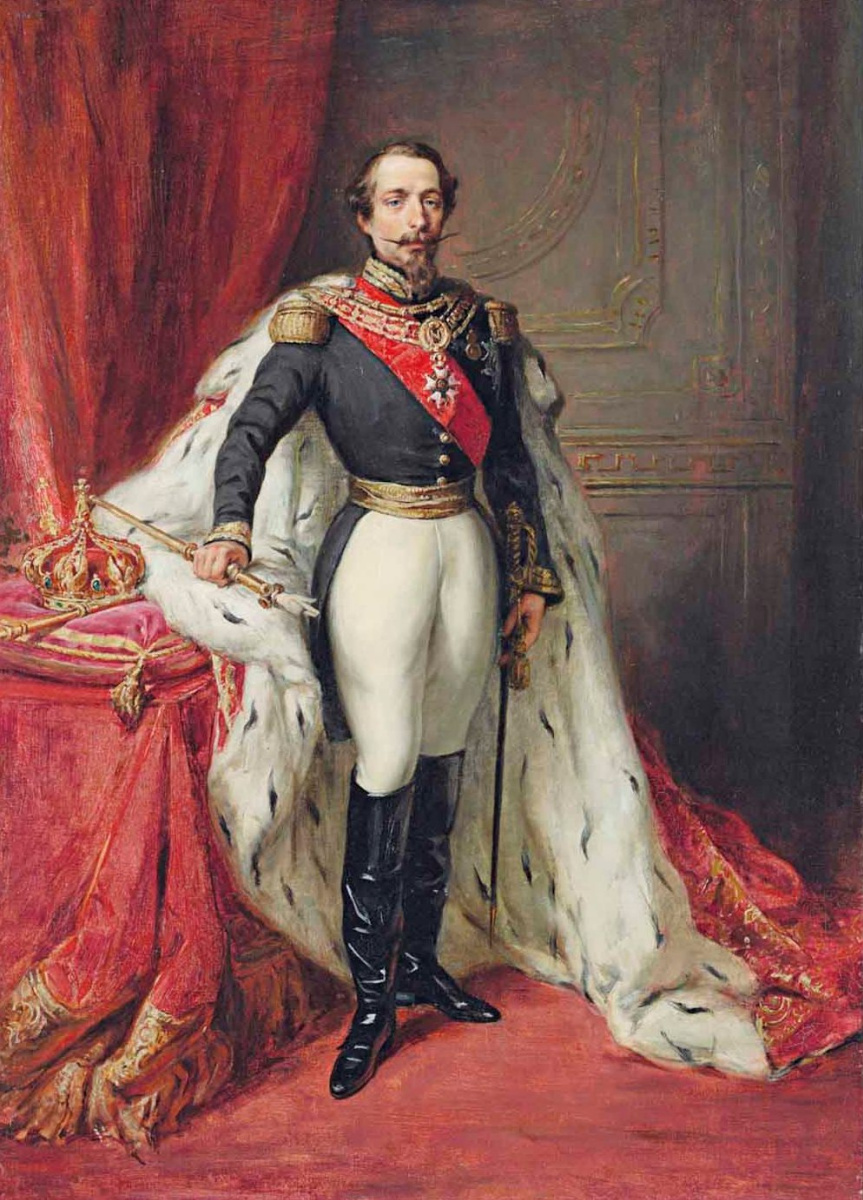 Франц Ксавер Винтерхальтер. Портрет императора Наполеона III