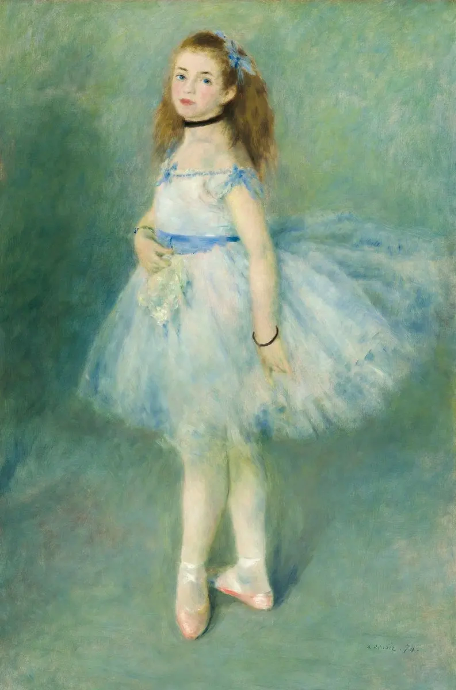 Танцовщица Пьер Огюст Ренуар1874, 142.5×94.5 см
