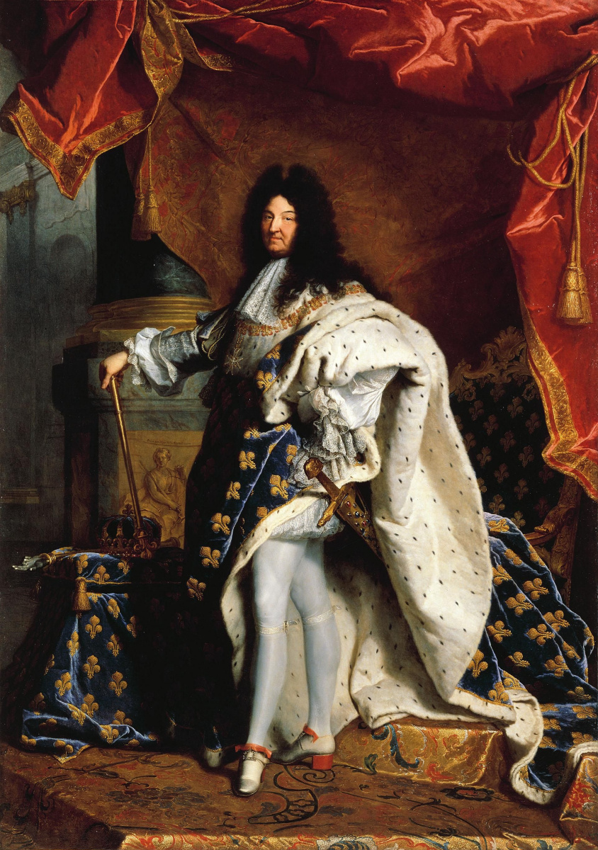 Гиацинт Франсуа Оноре Риго. Портрет Людовика XIV