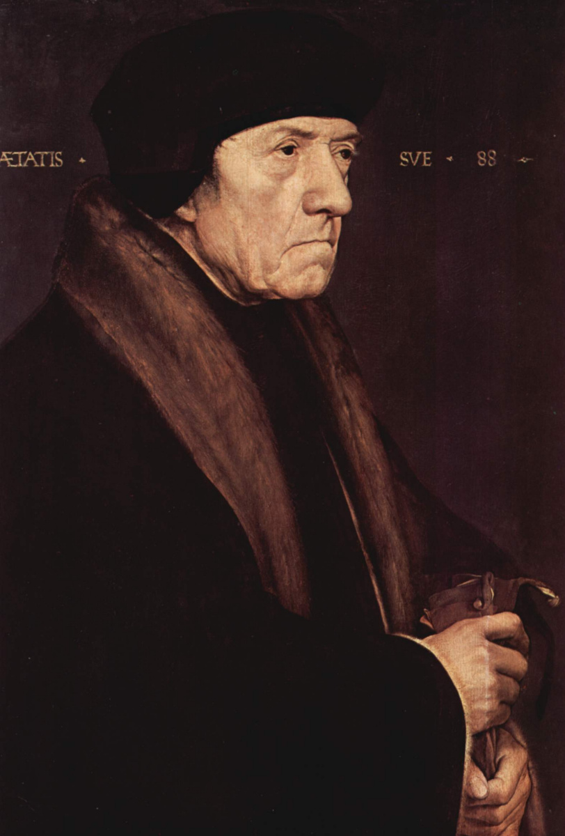 Ганс Гольбейн Младший. Портрет доктора Джона Чамберса, лейб-медика английского короля Генриха VIII