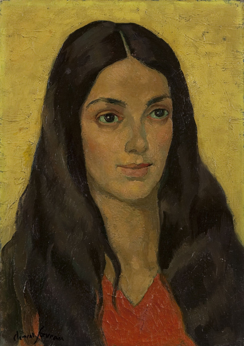 Анри Клеман-Серво. Женский портрет
