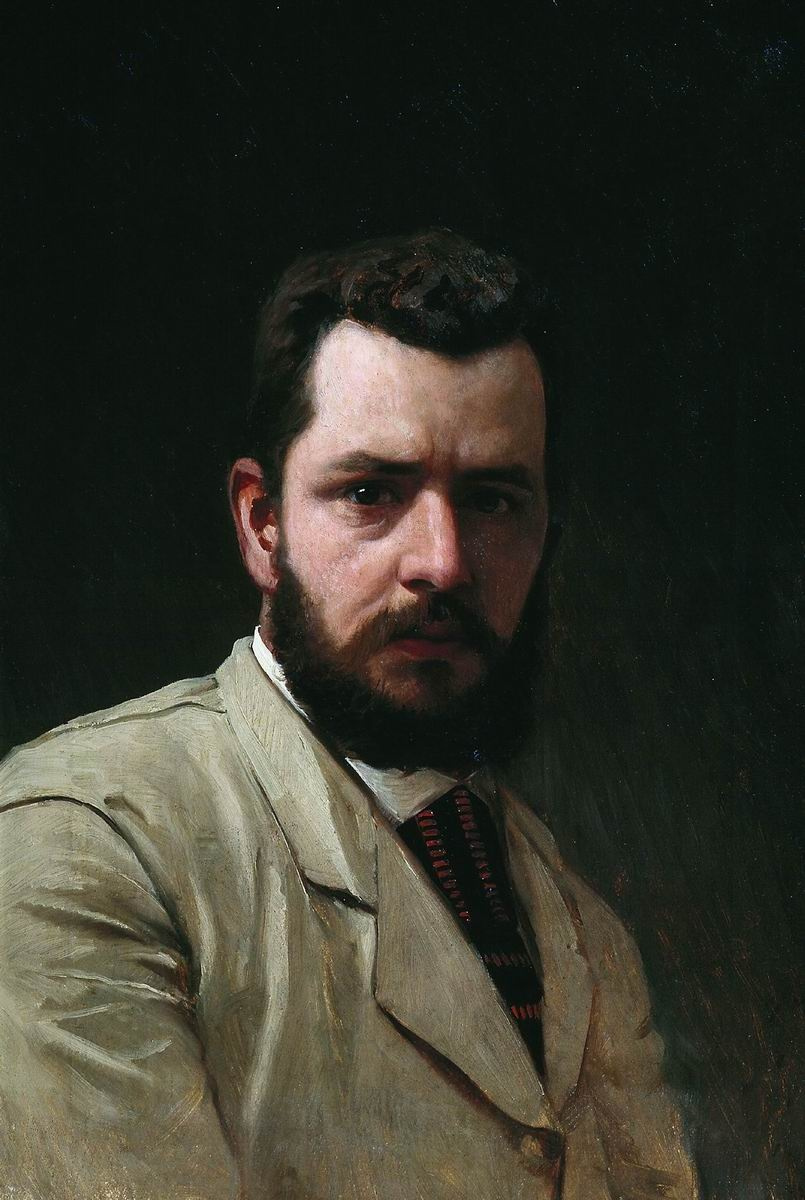 Александр Павлович Брюллов. Автопортрет. 1880-е