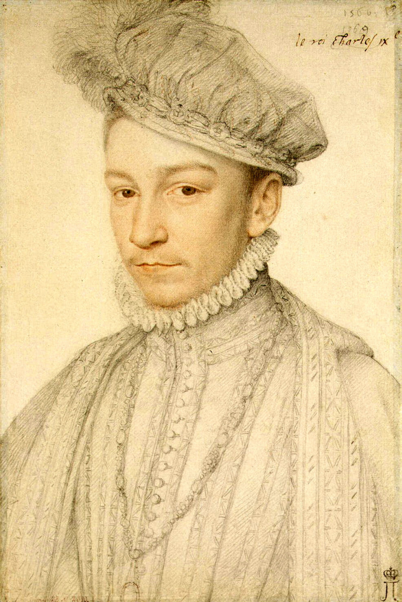 Франсуа Клуэ. Портрет Карла IX