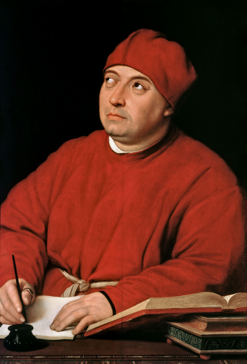Рафаэль Санти. Портрет кардинала Томмазо Ингирами