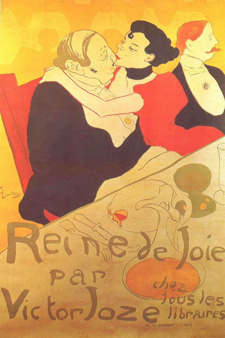Анри де Тулуз-Лотрек. "Королева радости", плакат