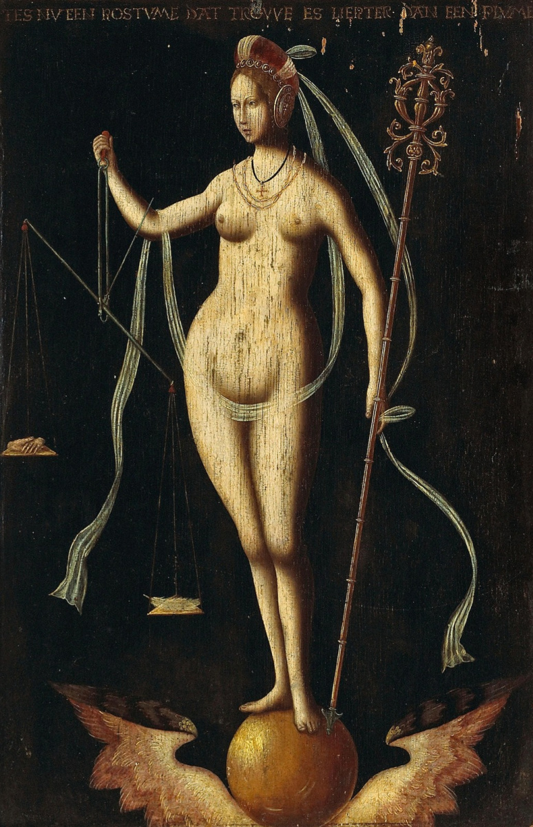 Неизвестный художник. Аллегория правосудия. XVI век