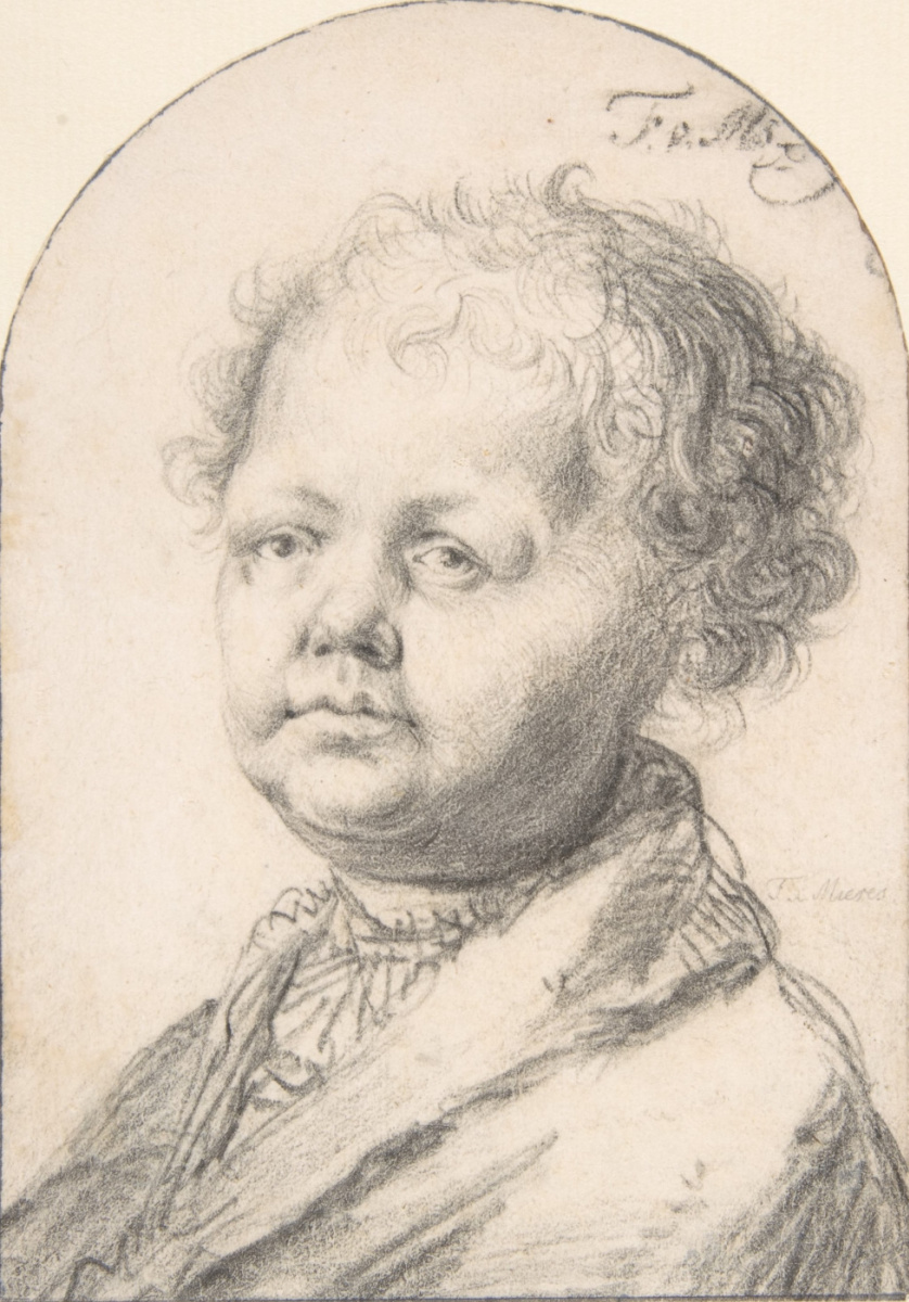 Франц ван Мирис Старший. Портрет мальчика
