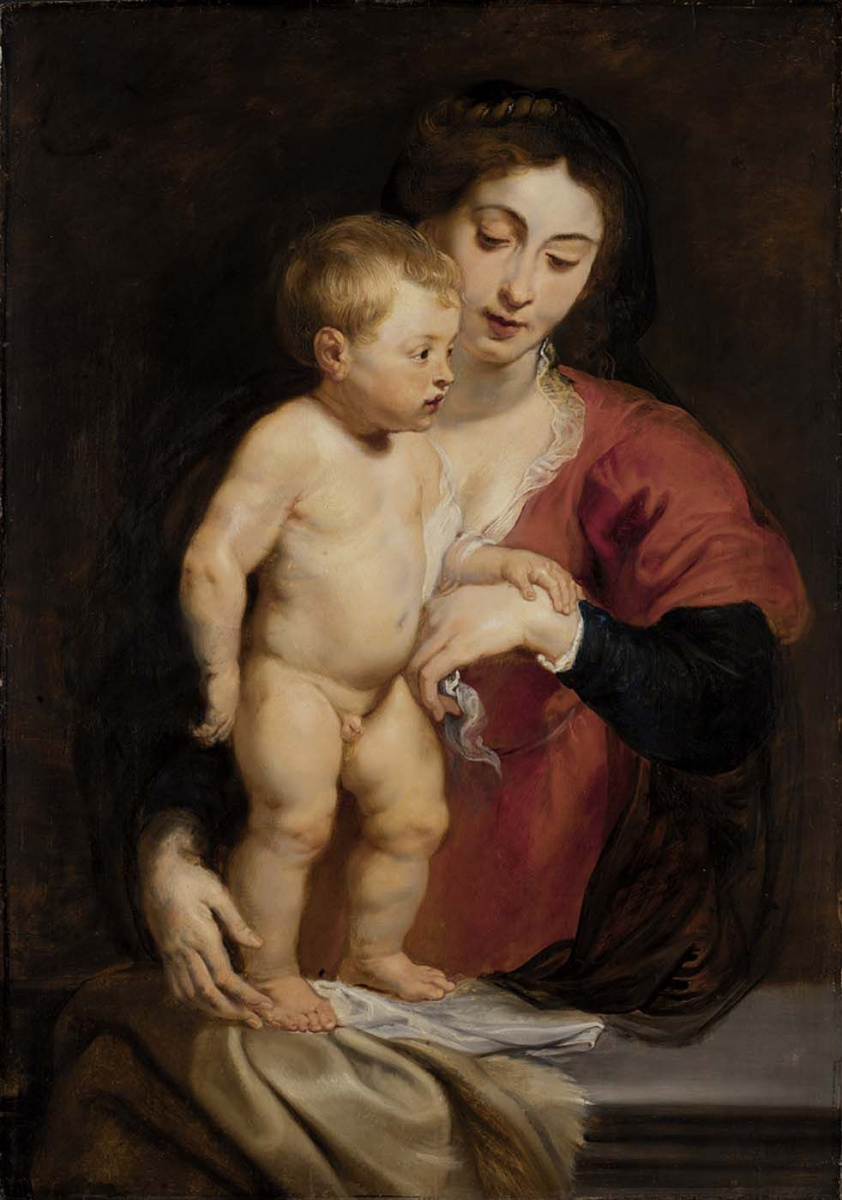 Питер Пауль Рубенс. Богородица с младенцем (La Vierge dite de Cumberland)