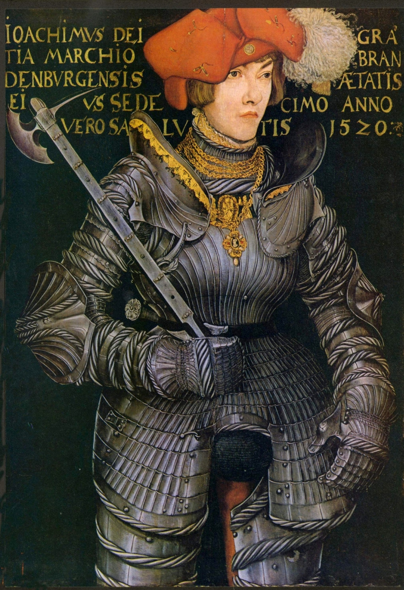 Лукас Кранах Старший. Портрет избранного принца Иоахима II