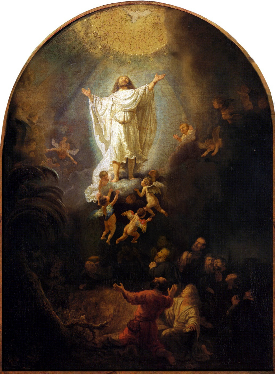 Рембрандт Харменс ван Рейн. Вознесение Христа