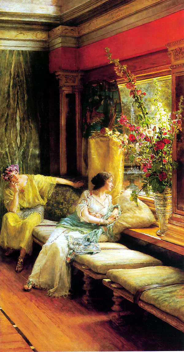 Лоуренс Альма-Тадема. Напрасное ухаживание