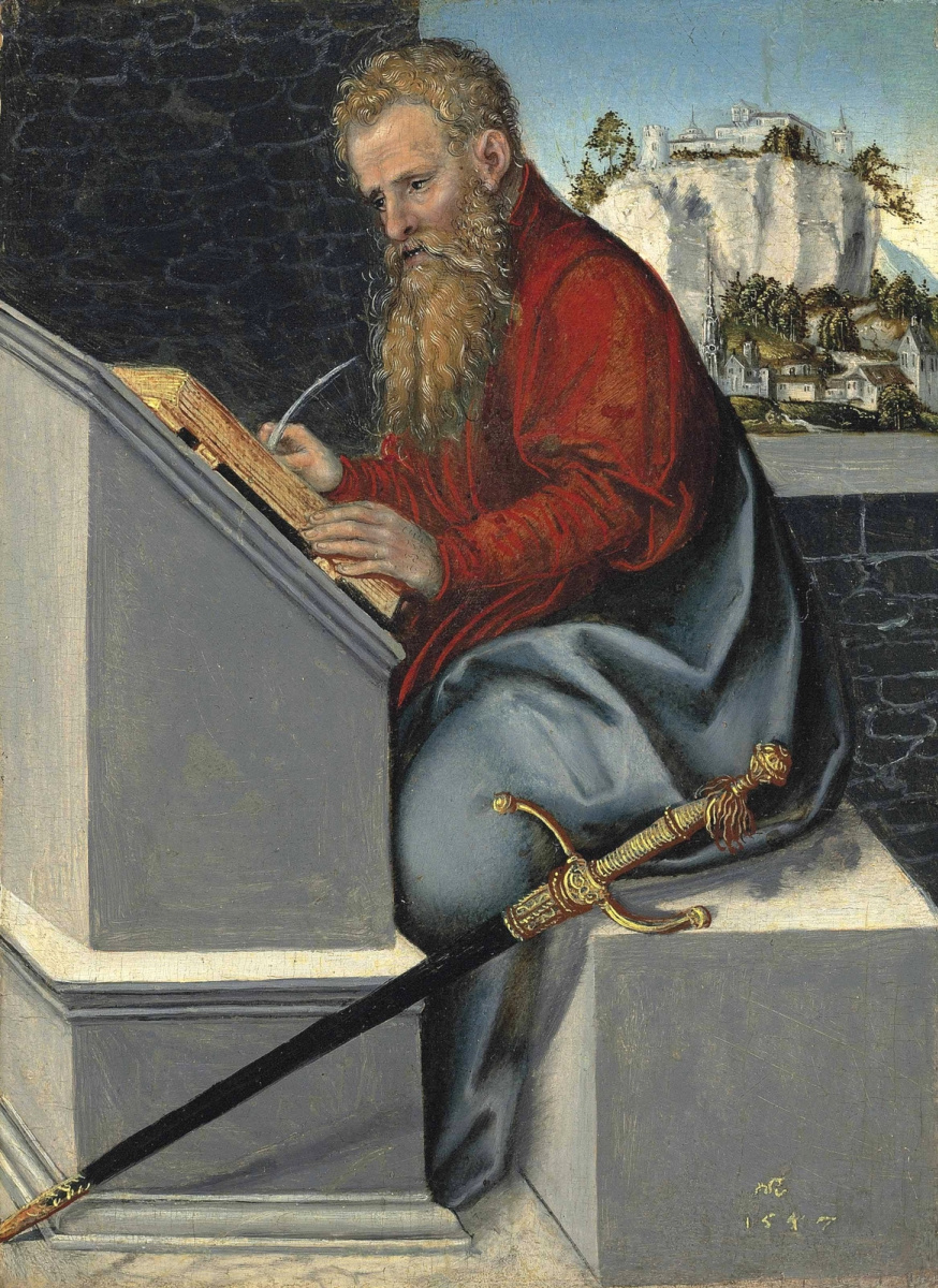 Лукас Кранах Младший. Святой Павел. 1547