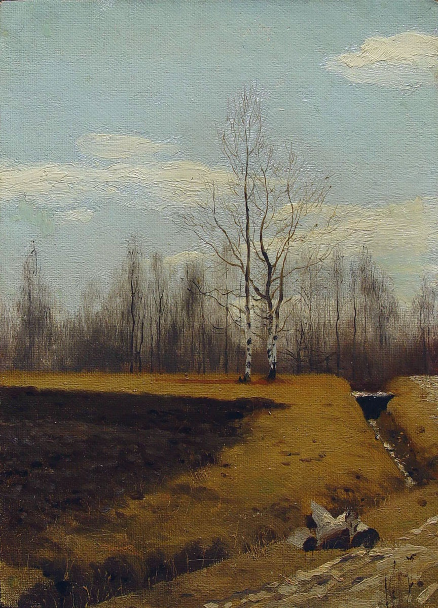 Андрей Петрович Рябушкин. Пашня. 1892