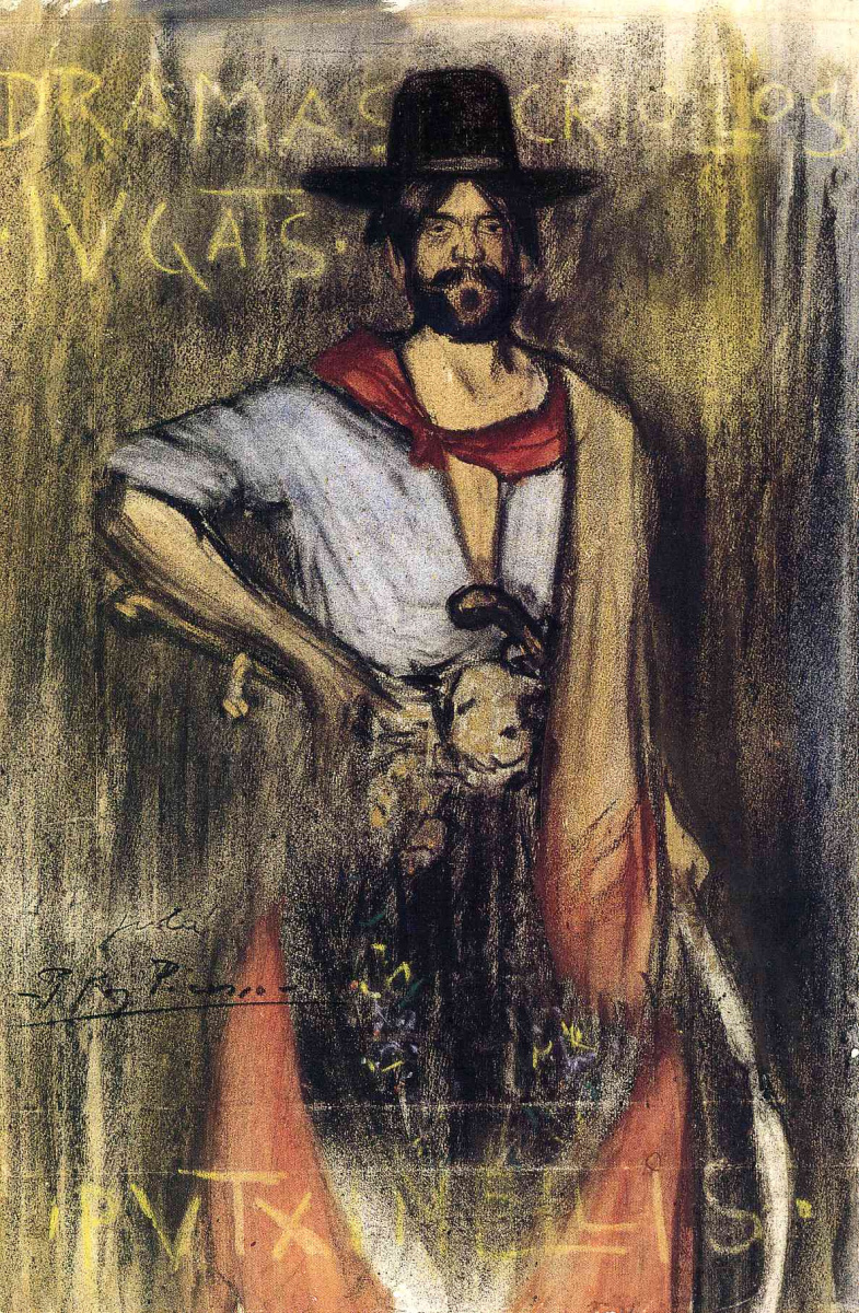 Пабло Пикассо. Фредерик Пухула-и-Вайес в образе гаучо